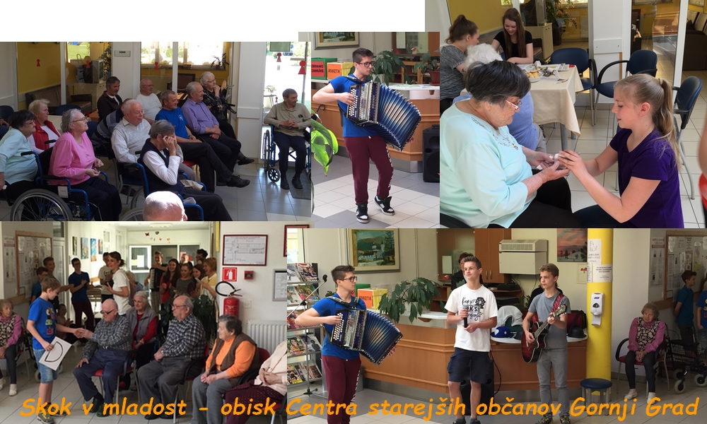 Obisk Centra starejših občanov Gornji Grad