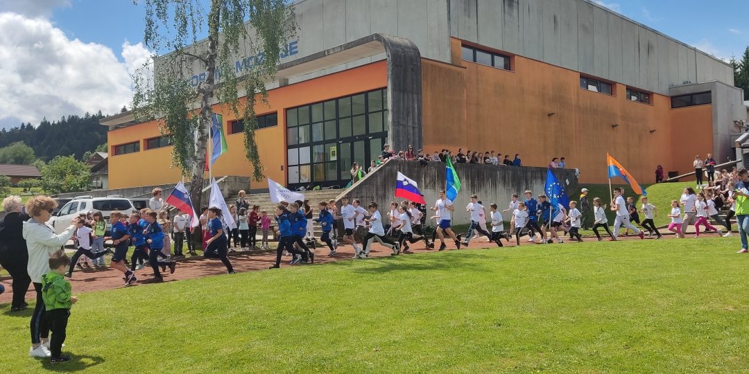 PRIHOD OLIMPIJSKE BAKLE V MOZIRJE