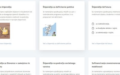 Informacije o štipendijah